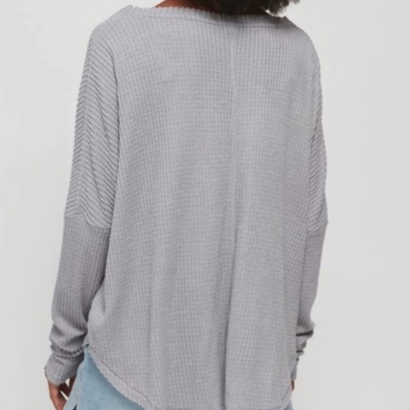 UO Thermal Button Up Long Sleeve - Picture 2 of 5